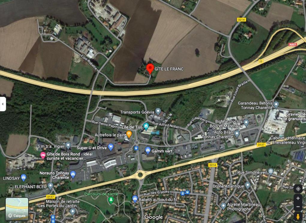 Le Grand Franc Gite Cosy Proche Tous Commerces Tonnay-Charente Екстериор снимка